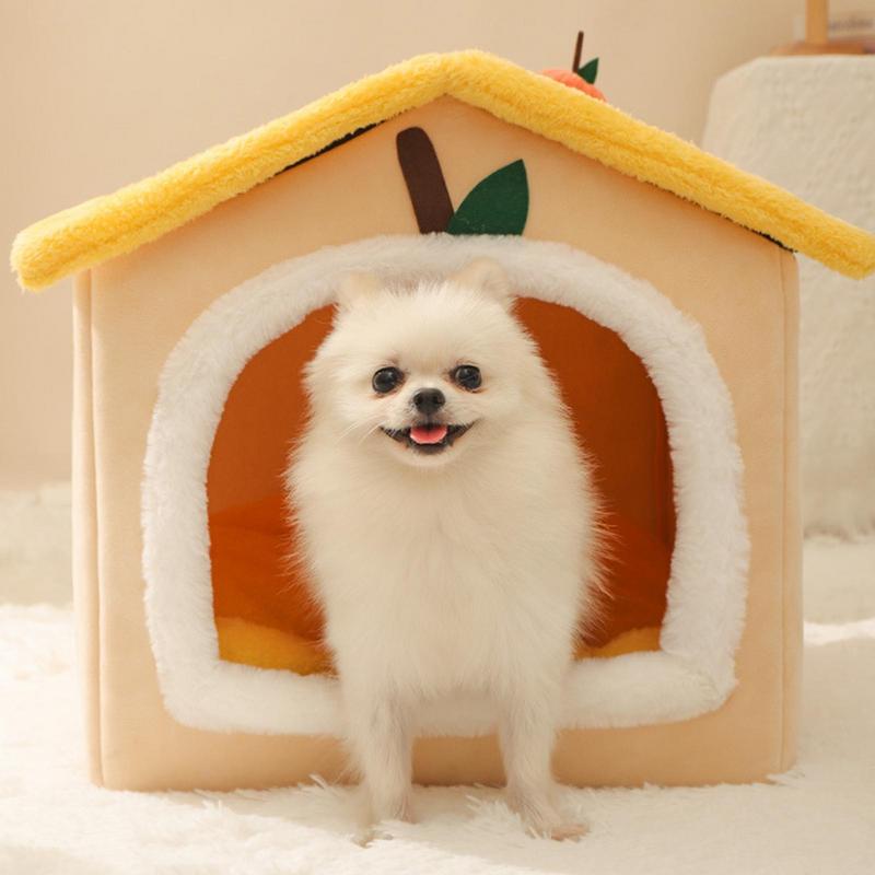 Persimmon Shape Dog Cave