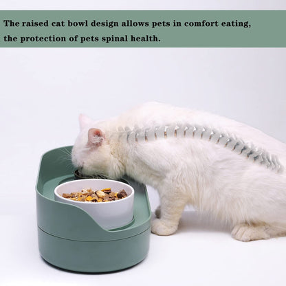 Melamine Elevated Dog Food Bowl