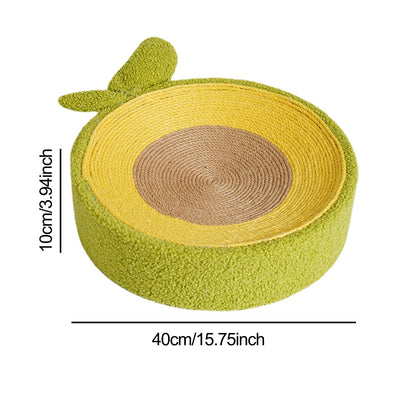 Cute Avocado Cat Scratching Pads