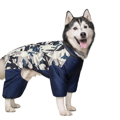 Large Dog Warm Fleece Jackets