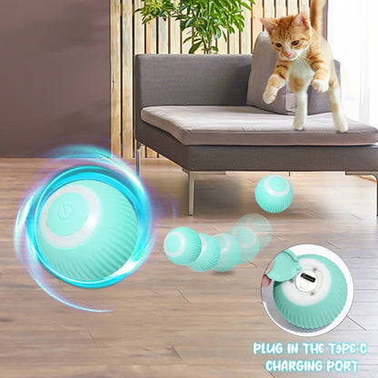 Smart Automatic Rolling Cat Ball