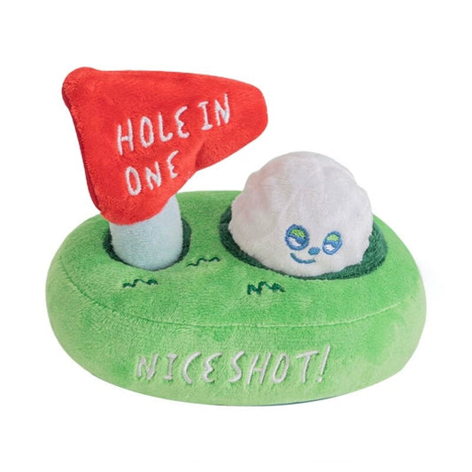 Plush Golf Dog Snuffle Toy