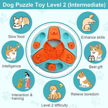 IQ Training Brain Stimulating Dog Puzzle Toys