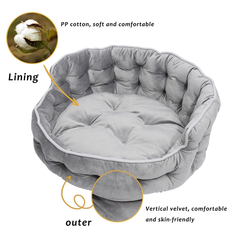 Luxury Super Fluffy Pet Sofa Bed