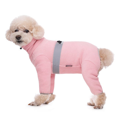 Polar Fleece Dog Soft Jumpsuit