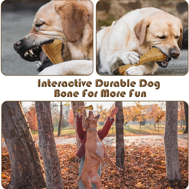 Natural Wood Powder Dog Chew Toy