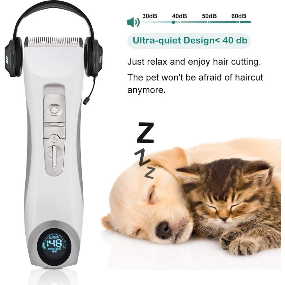 Professional LCD Screen Dog Trimmer