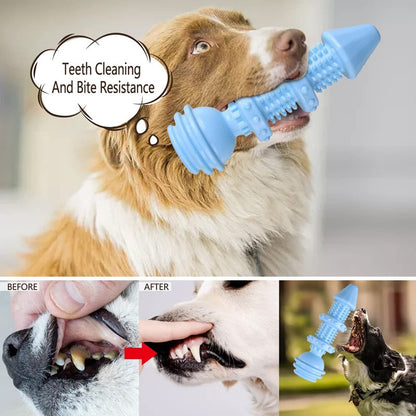 Rocket Shape Tough Dog Chew Toys