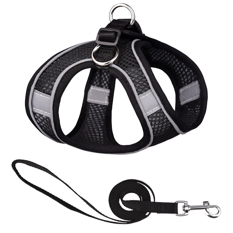 Soft Breathable Texture Pet Harness