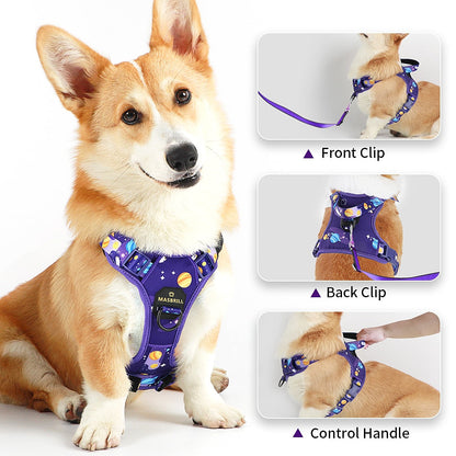 Outdoor Adjustable Reflective Dog Harness