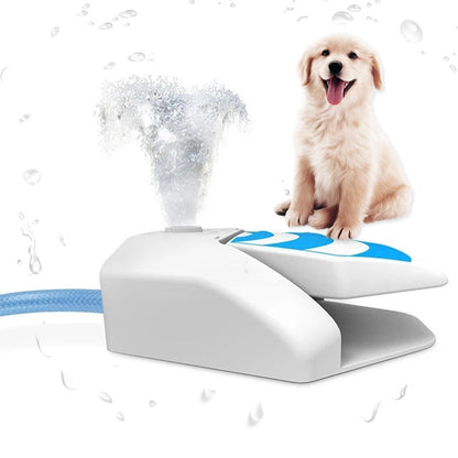 Step On Pet Dog Water Feeder