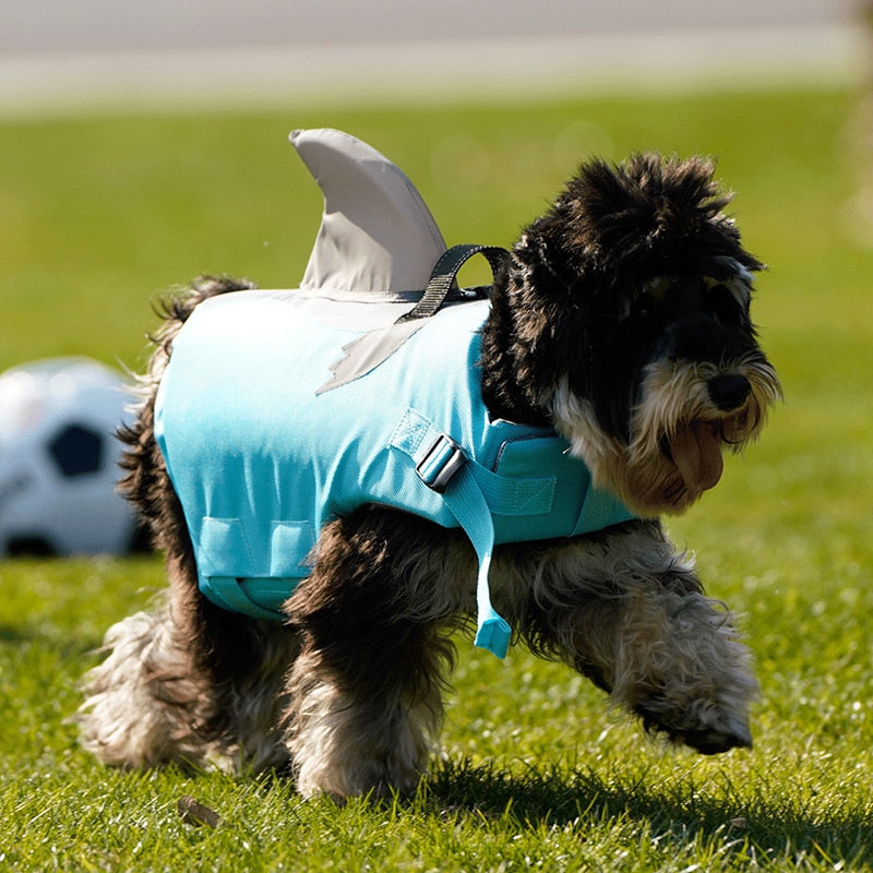 Blue Shark Dog Life Jacket