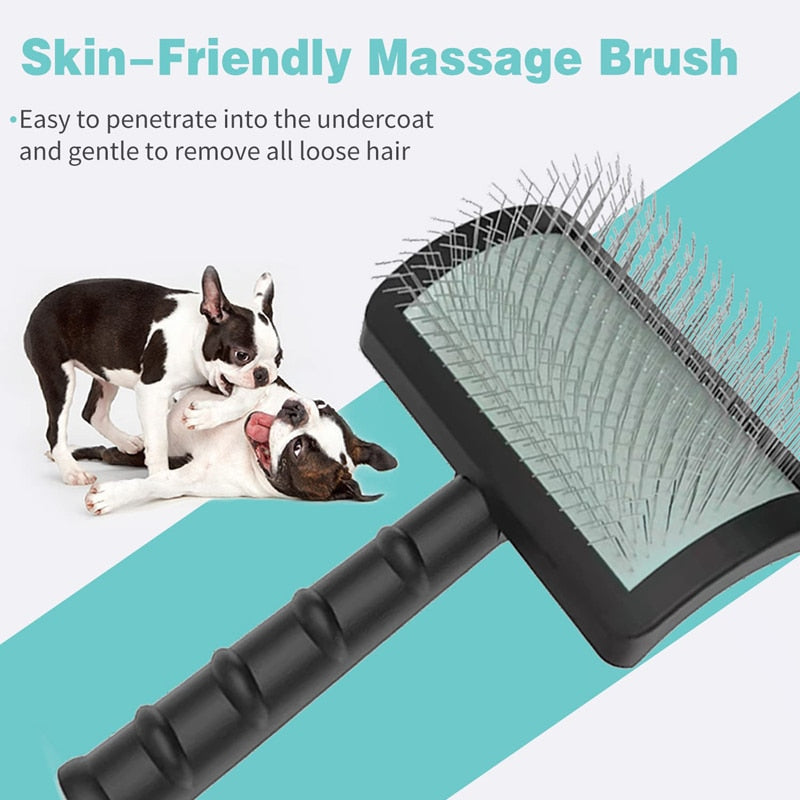 Long Wire Pin Dog Slicker Brush