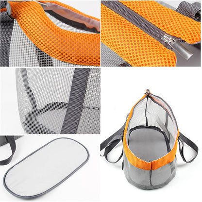 Large Capacity Pet Mesh Shoulder Bag