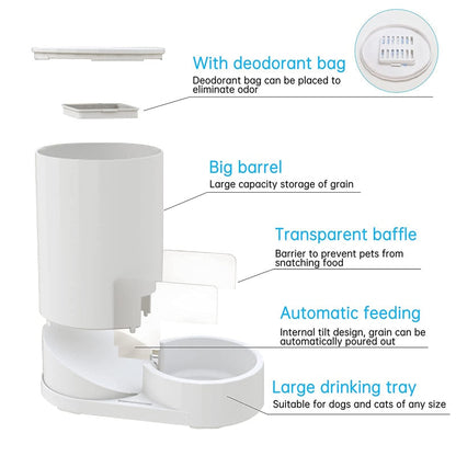 3L Large Capacity Automatic Dog Feeder