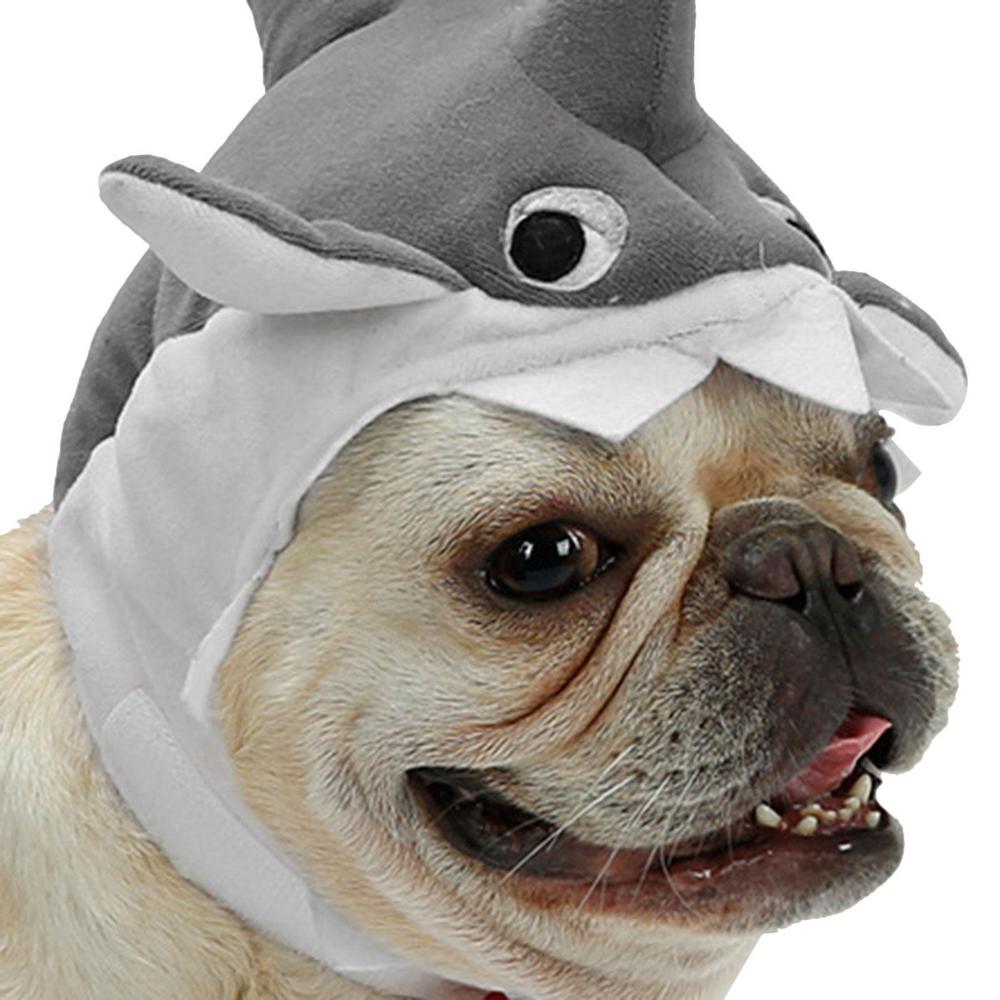 Cute Shark Shape Dog Headress