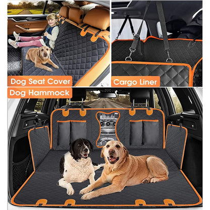 Oxford Waterproof Dog Car Seat Cover