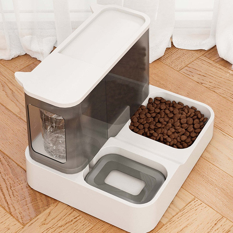 3.8L Pets Automatic Feeder Bowl