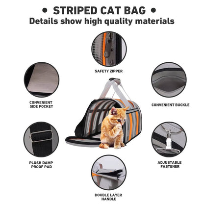 High Reflective Collapsible Pet Carrier