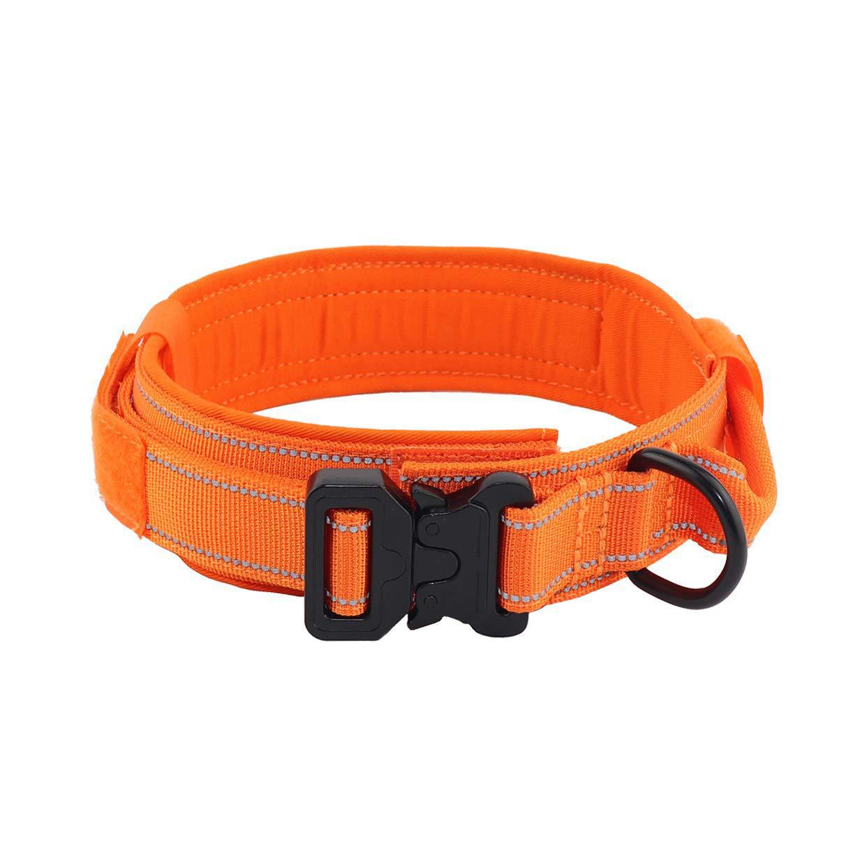 Reflective Tactical Military Dog Collar