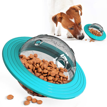 Flying Saucer Dog Slow Feeder Toys