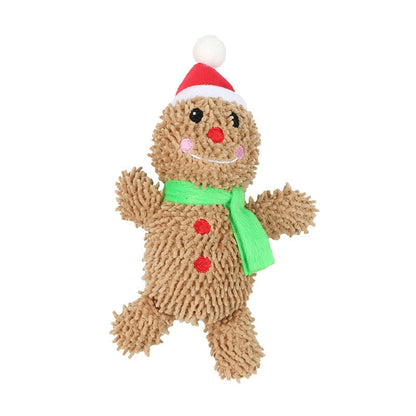 Squeaky Christmas Plush Dog Toy