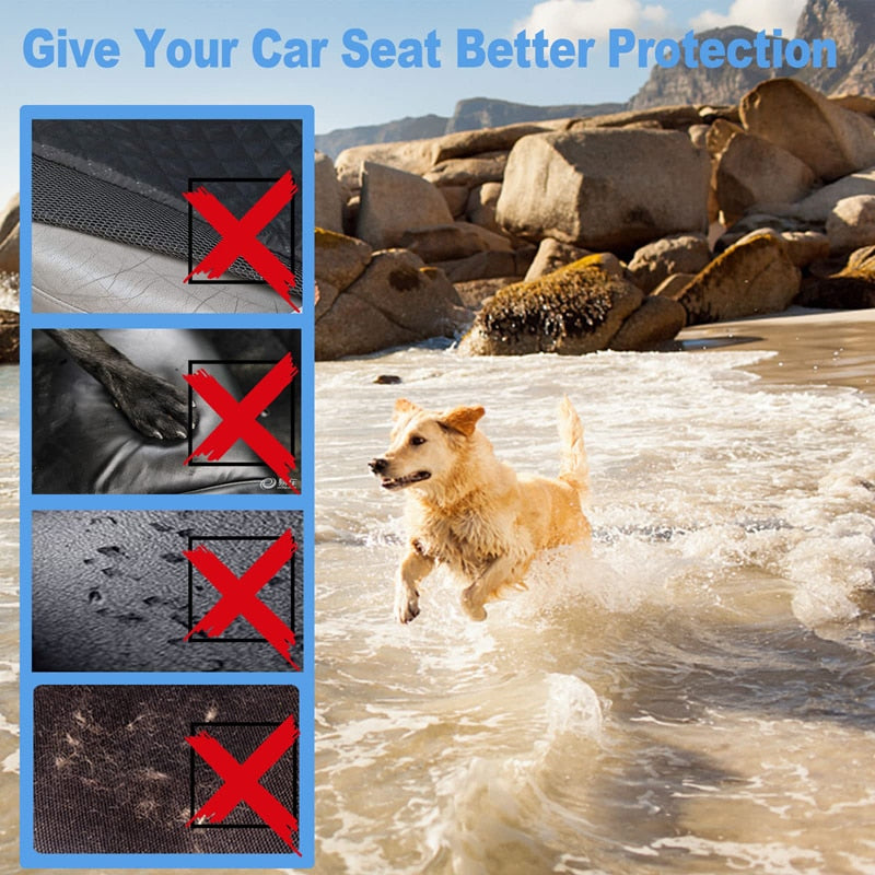 Heavy Duty Wear Resistant Dog Car Seat Cover