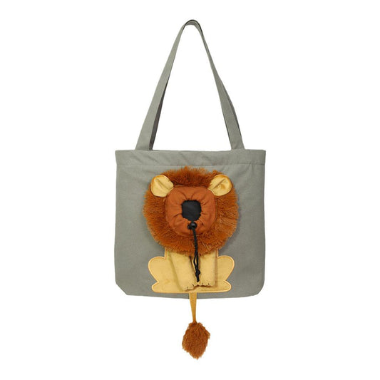 Cute Lion Design Pets Handbag