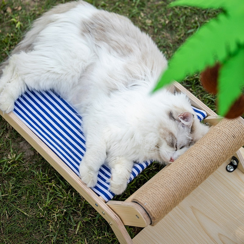 Sisal Roller Cat Beach Lounger