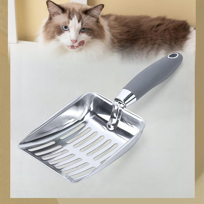 Premium Stainless Steel Cat Litter Scoop