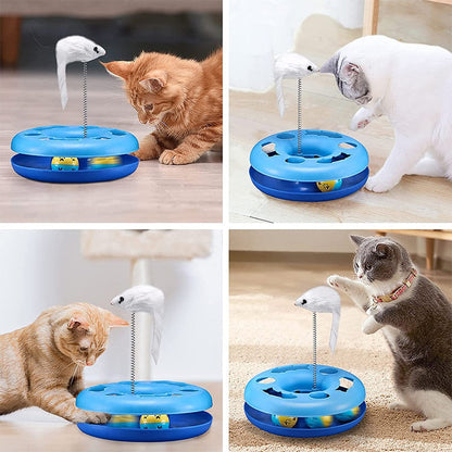 Roller Tracks Interactive Cat Toy
