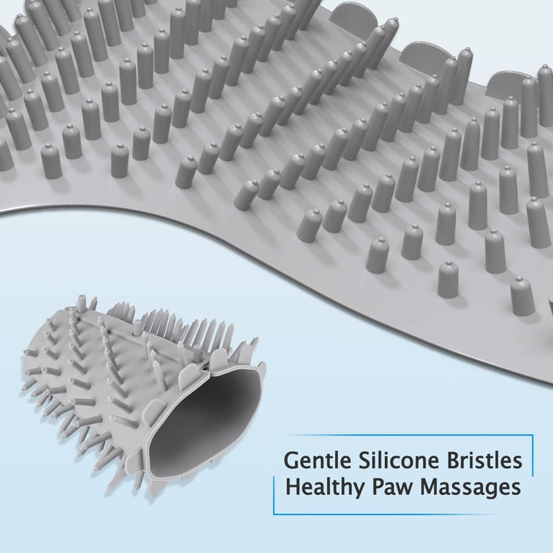 Gentle Silicone Bristles Dog Paw Cleaner