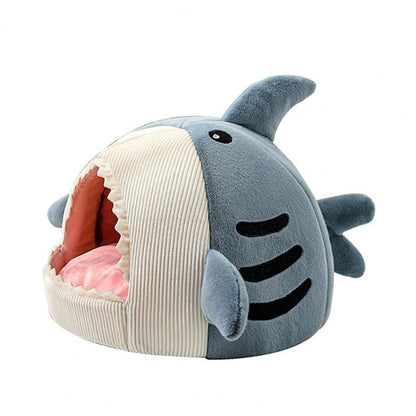 Cute Cartoon Shark Pet Bed