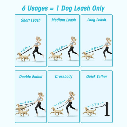 Multifunctional Hands Free Dog Leashes