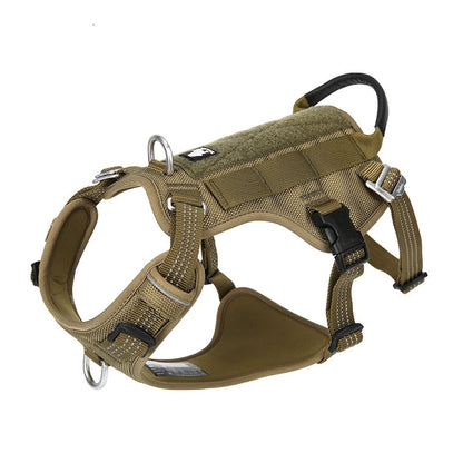 Reflective Tactical Military Dog Harness