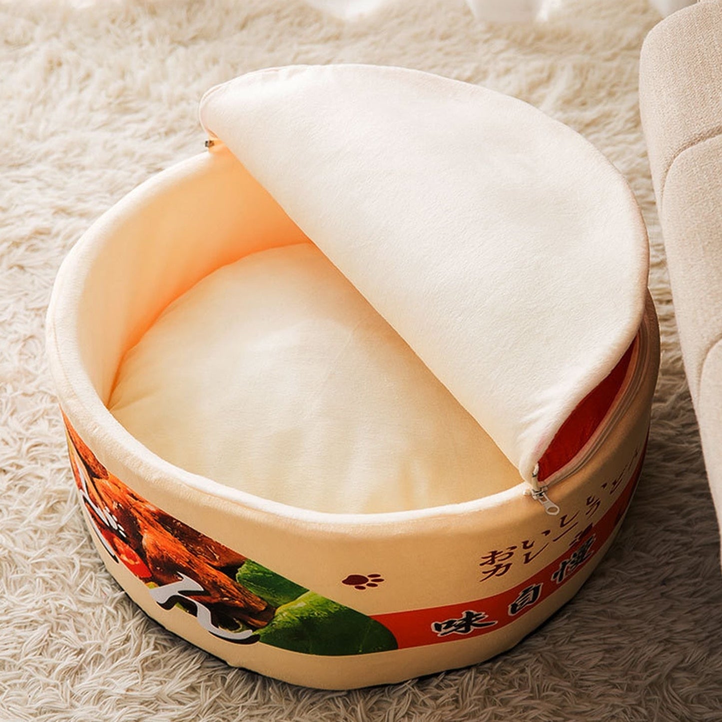 Instant Noodle Funny Pet Bed