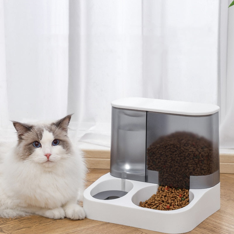 3.8L Pets Automatic Feeder Bowl