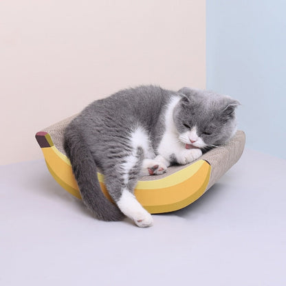 Creative Banana Cat Scratcher