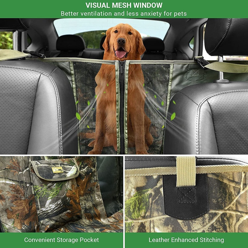 Hammock Style Dog Car Seat Covers