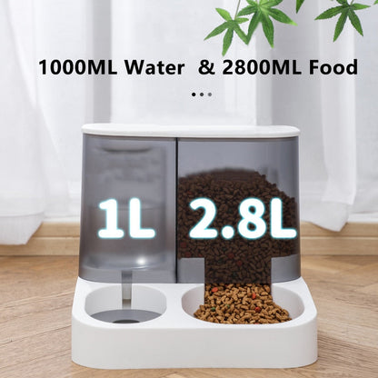 3.8L Pets Automatic Feeder Bowl