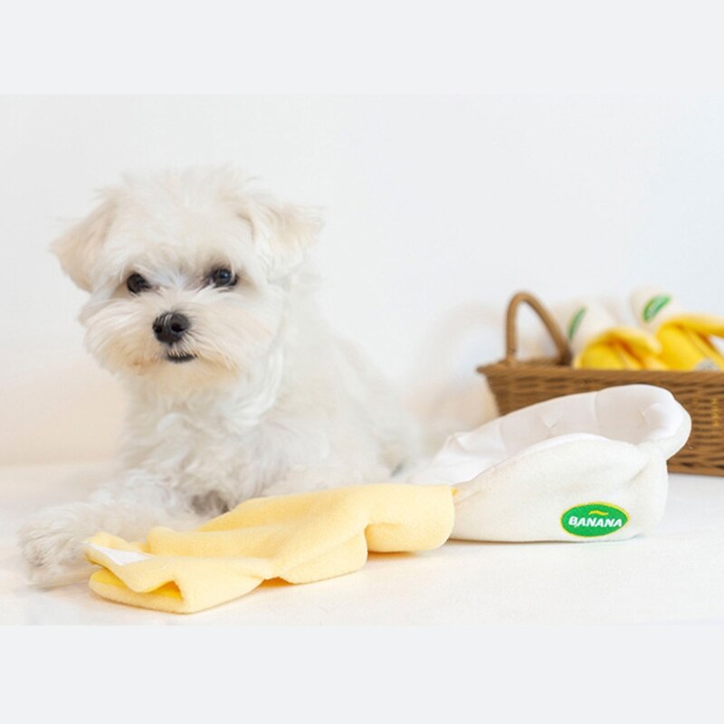 Cute Banana Dog Snuffle Toy