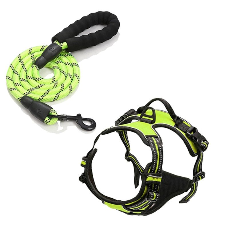 Safety Adjustable Reflective Dog Harness