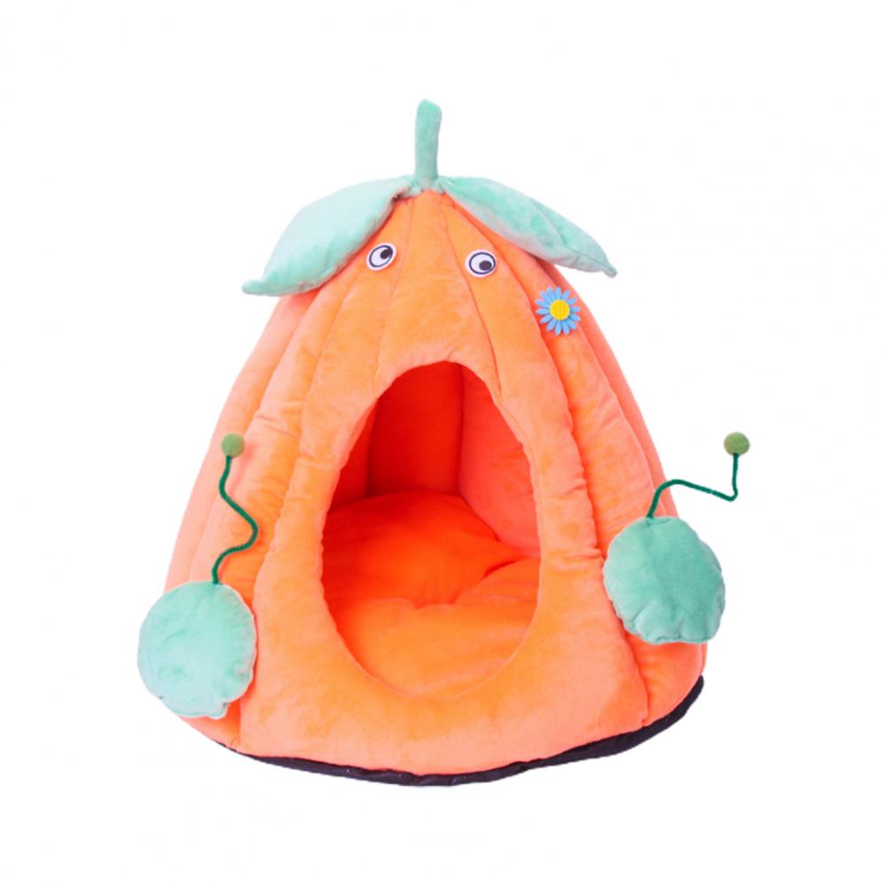 Cartoon Pumpkin Shape Pet Bed