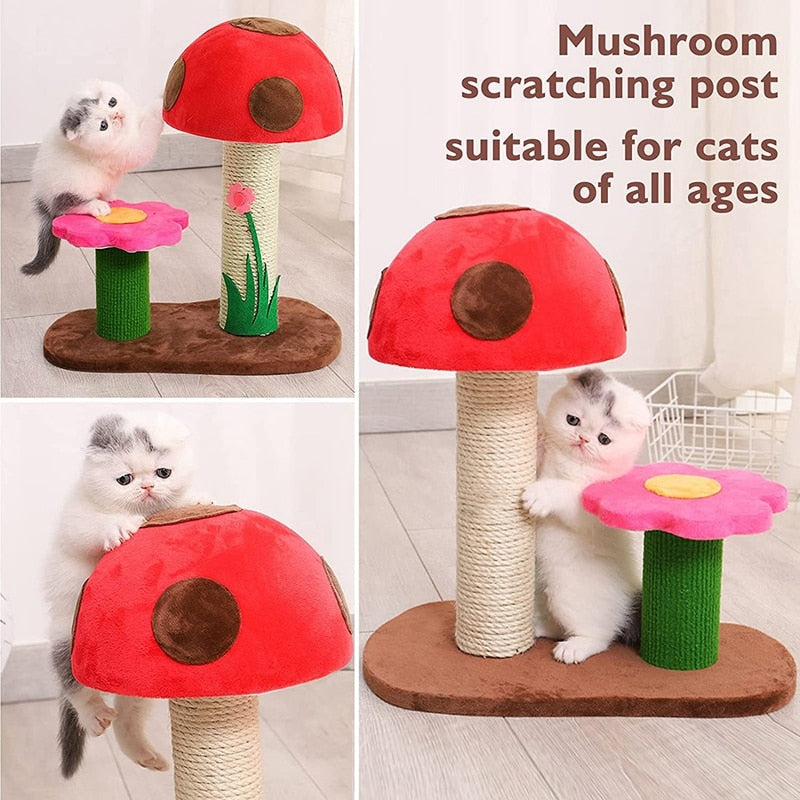 Natural Fibrous Sisal Cat Scratching Post