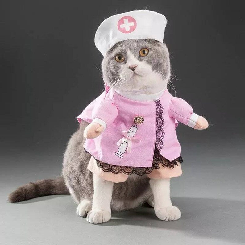 Funny Nurse Pets Costume